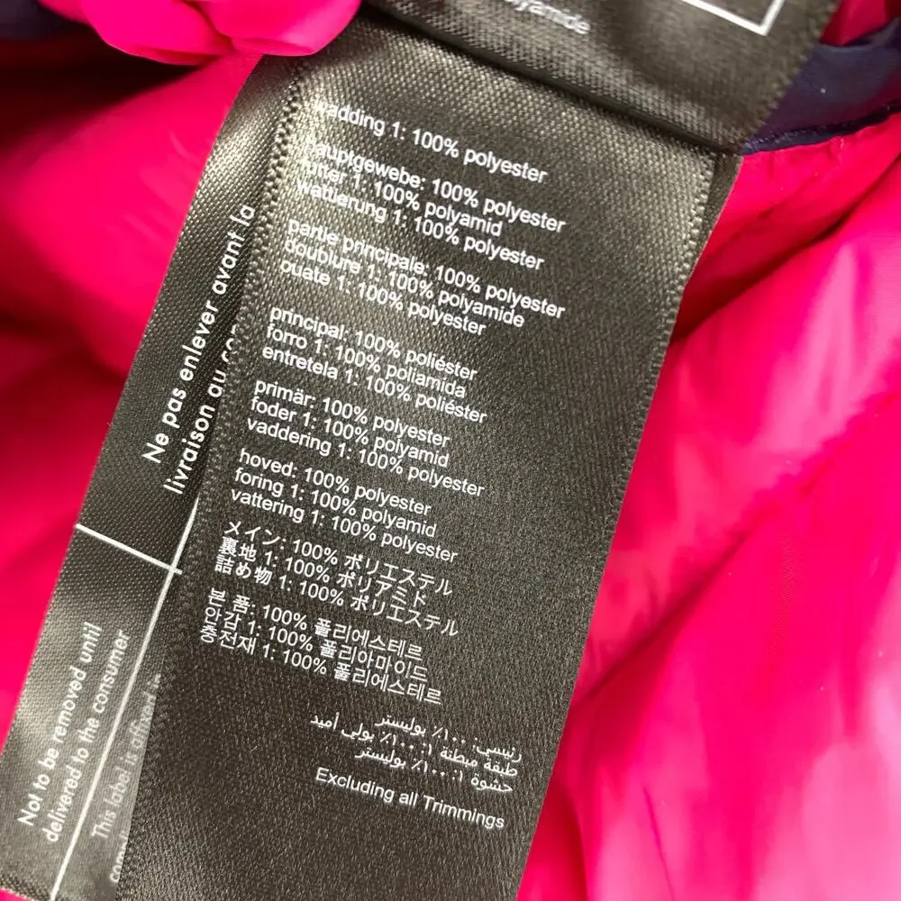 Joules Right As Rain Collection Girls Sz 10 Rain Jacket Blue Horses Packable NEW